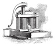 Cider Mill vintage engraving