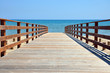 Steg zum Strand