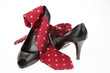 High heels und Krawatte