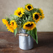 Stilleben mit Sonnenblumen