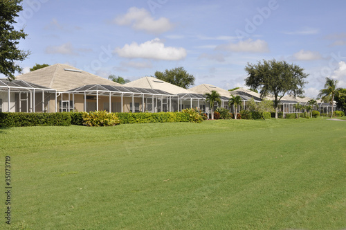 Photo: back of Florida homes back of Florida homes