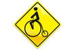 ciclista en la via