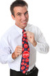 Handsome Business Man with Stop Tie