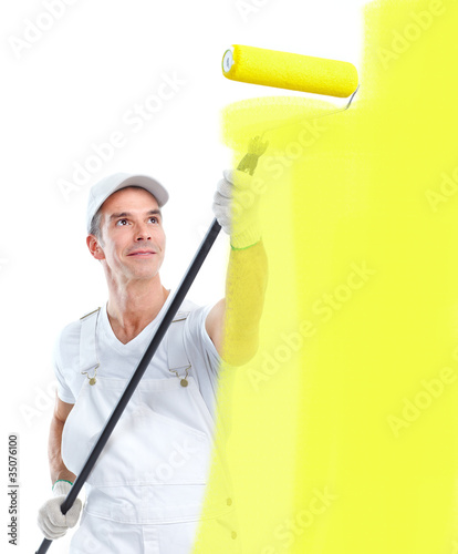 Photo: Painter. Painter.