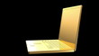Gold notebook