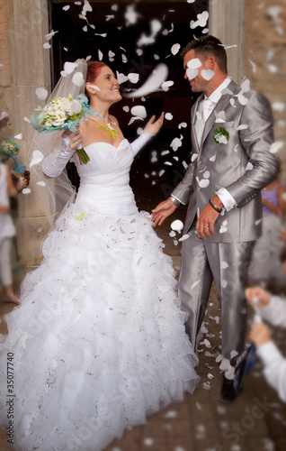 Photo: pétales de mariages pétales de mariages