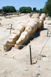 antique Atlant sculpture in Valley of the Temples