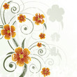abstract floral background abstract floral background