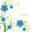abstract floral background with place for your text abstract floral background with place for your text