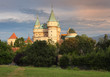 Bojnice castle at sunset - Slovakia