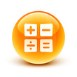 icône calculatrice finance / calculator icon icône calculatrice finance / calculator icon