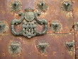 Detalle de una puerta (Catedral de Cuenca, España)