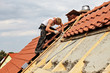 carpenters constructing a dormer