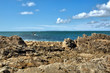 La Hague - Vue sur l'île d'Aurigny La Hague - Vue sur l'île d'Aurigny