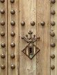 Torres de Quart, Valencia, España (Detalle de una puerta)