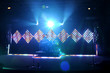 Music Stage With Flood and LED Lights Music Stage With Flood and LED Lights