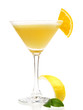 Cocktail mit Zitrone