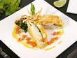 Vorspeise mit Fisch