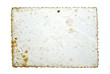 Reverse side of an empty old photo isolated on white Reverse side of an empty old photo isolated on white