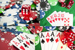 Poker collection of conceptual images