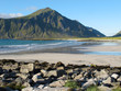 Picturesque landscape at Norway beach Picturesque landscape at Norway beach