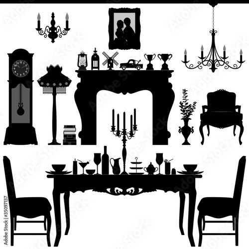 Furniture Design Royalties on Traditional Old Antique Furniture Interior Design    Leremy  35097137