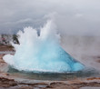 Geyser in Iseland Geyser in Iseland