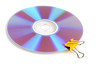 Paper clips and DVD Paper clips and DVD