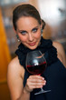 Foto: attractive woman with wine attractive woman with wine