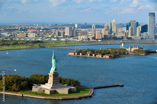 Photo: Aerial View of New York City Aerial View of New York City