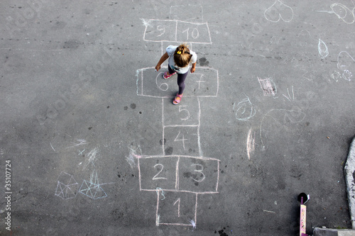 Photo: hopscotch hopscotch