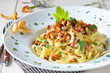 Foto: Pasta mit frischen Pfifferlingen Pasta mit frischen Pfifferlingen