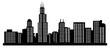 skyline Chicago city america usa skyline Chicago city america usa