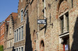 Hotel sign in Bruges, Belgium