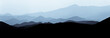Hills in the fog Hills in the fog