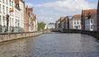 Canal in Bruges, Belgium