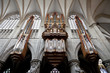 The interior of the cathedral St. Michael and St. Gudula