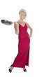 Woman Holding Frying Pan