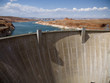 Glen Canyon Dam on Lake Powell Arizona/Utah USA