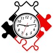 Modern wall clock