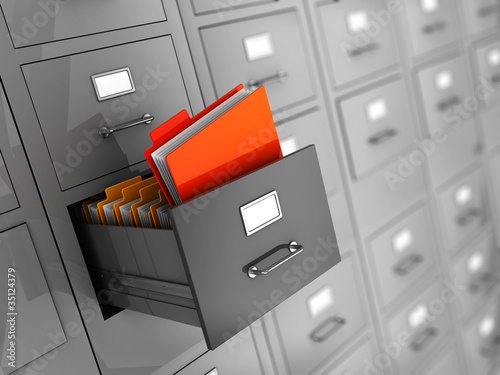 Illustration: folder search folder search