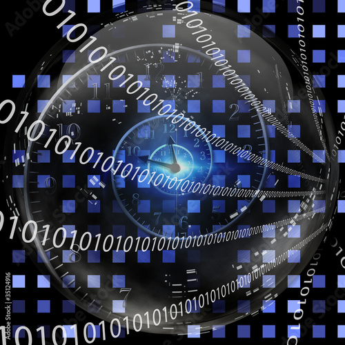 Illustration: Binary Clock Binary Clock