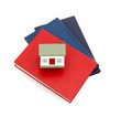 little house and books