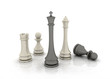 3d chess background