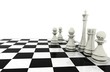 3d chess background