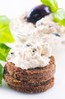 Brot mit Fetaaufstrich
