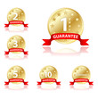 "GUARANTEE" Stamps (label year quality lifetime satisfaction)