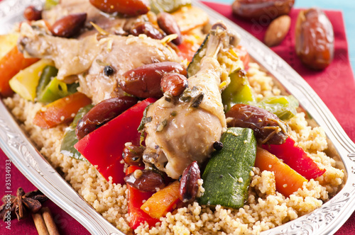 Photo: couscous marocain couscous marocain