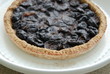 A dried black plum and fig tart A dried black plum and fig tart