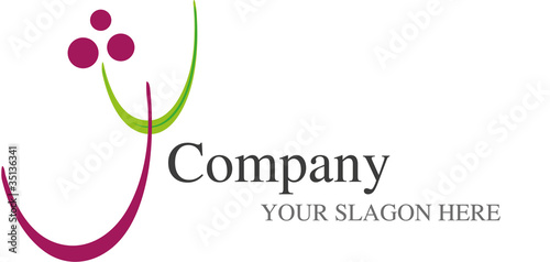 Vektor: Wein - Weinhandel - Weinladen - Logo Wein - Weinhandel - Weinladen - Logo